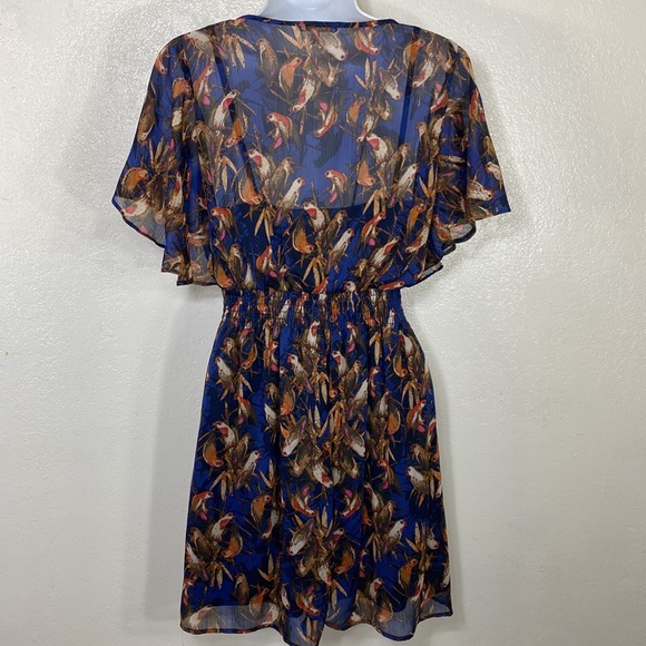 Charlotte Russe parakeet bird dress XS - Picture 3 of 7